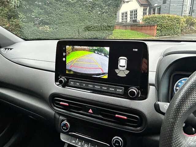 Hyundai KONA 1.0 T-GDi MHEV N Line SUV 5dr Petrol Hybrid Manual Euro 6 (s/s) (120 ps) Black