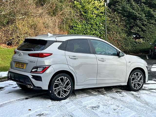 Hyundai KONA 1.0 T-GDi MHEV N Line SUV 5dr Petrol Hybrid Manual Euro 6 (s/s) (120 ps) Grey