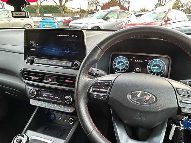 Hyundai KONA 1.0 T-GDi MHEV N Line SUV 5dr Petrol Hybrid Manual Euro 6 (s/s) (120 ps) Grey