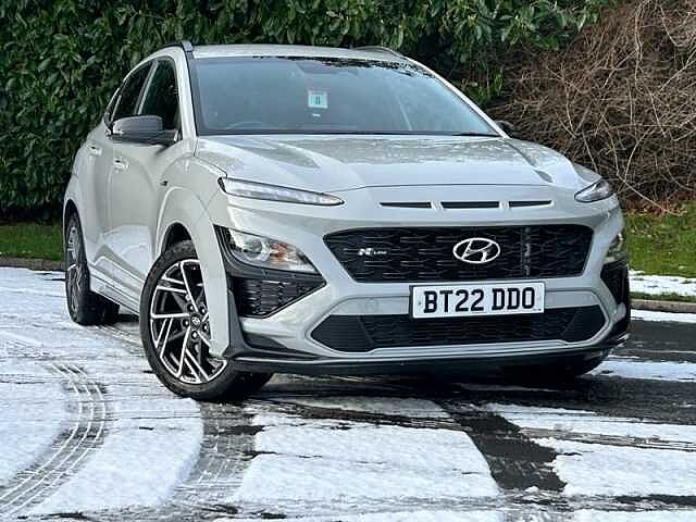 Hyundai KONA 1.0 T-GDi MHEV N Line SUV 5dr Petrol Hybrid Manual Euro 6 (s/s) (120 ps) Grey