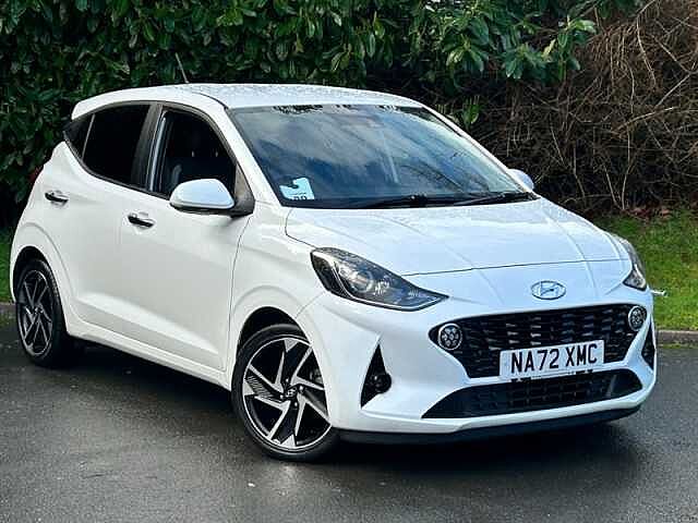 Hyundai I10 1.2 Premium Hatchback 5dr Petrol Auto Euro 6 (s/s) (84 ps) White
