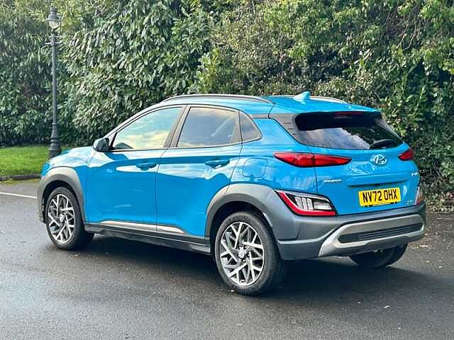 Hyundai KONA 1.6 h-GDi Premium SUV 5dr Petrol Hybrid DCT Euro 6 (s/s) (141 ps) Blue