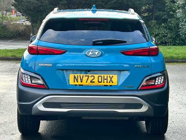 Hyundai KONA 1.6 h-GDi Premium SUV 5dr Petrol Hybrid DCT Euro 6 (s/s) (141 ps) Blue