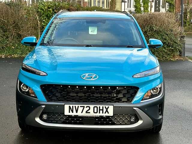 Hyundai KONA 1.6 h-GDi Premium SUV 5dr Petrol Hybrid DCT Euro 6 (s/s) (141 ps) Blue