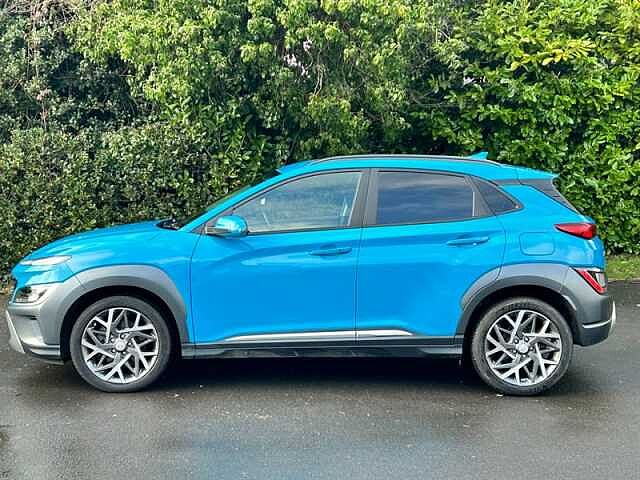 Hyundai KONA 1.6 h-GDi Premium SUV 5dr Petrol Hybrid DCT Euro 6 (s/s) (141 ps) Blue