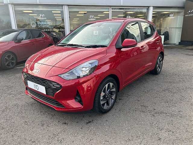 Hyundai I10 1.0 Advance Hatchback 5dr Petrol Auto Euro 6 (s/s) (63 ps) Red