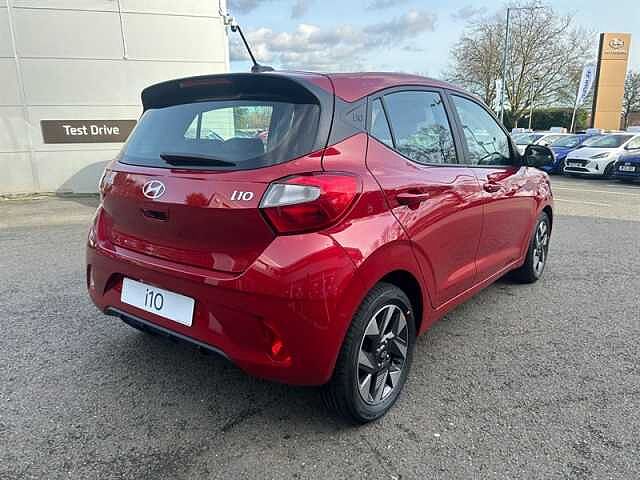 Hyundai I10 1.0 Advance Hatchback 5dr Petrol Auto Euro 6 (s/s) (63 ps) Red