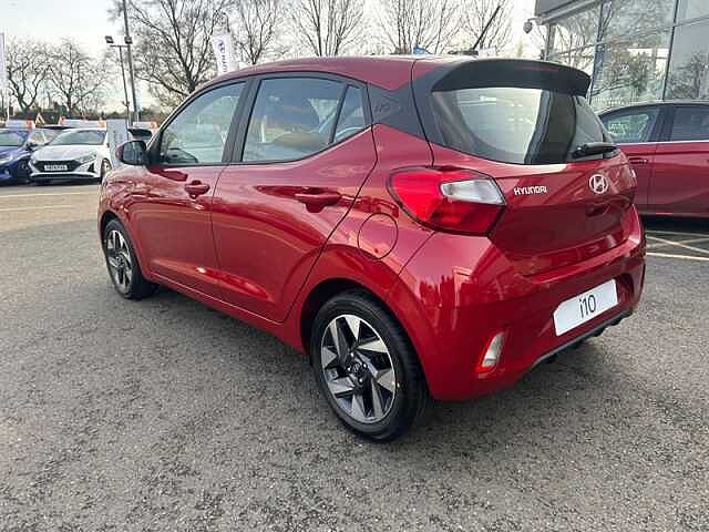 Hyundai I10 1.0 Advance Hatchback 5dr Petrol Auto Euro 6 (s/s) (63 ps) Red