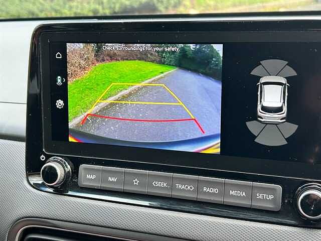 Hyundai KONA 1.0 T-GDi MHEV Premium SUV 5dr Petrol Hybrid Manual Euro 6 (s/s) (120 ps) Red