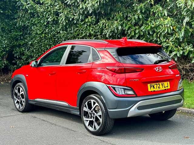 Hyundai KONA 1.0 T-GDi MHEV Premium SUV 5dr Petrol Hybrid Manual Euro 6 (s/s) (120 ps) Red