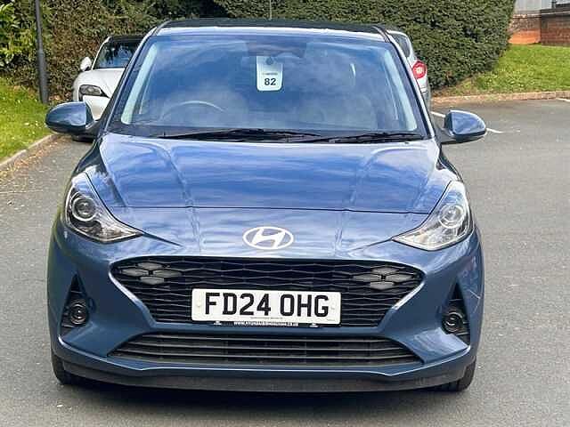 Hyundai I10 1.0 Premium Hatchback 5dr Petrol Auto Euro 6 (s/s) (63 ps) Blue
