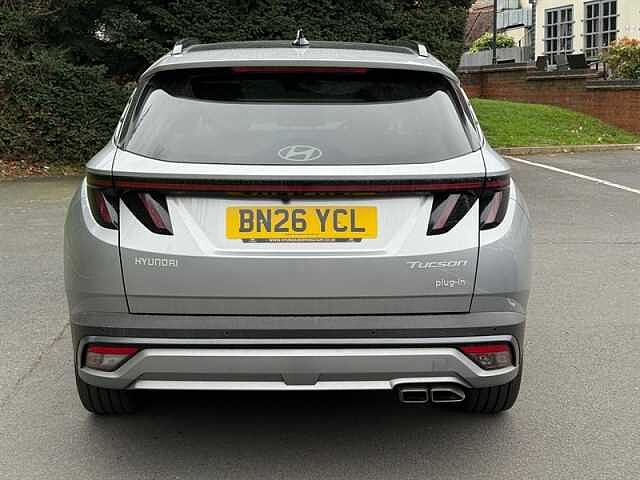Hyundai TUCSON 1.6 T-GDi 13.8kWh Ultimate SUV 5dr Petrol Plug-in Hybrid Auto Euro 6 (s/s) (253 Silver