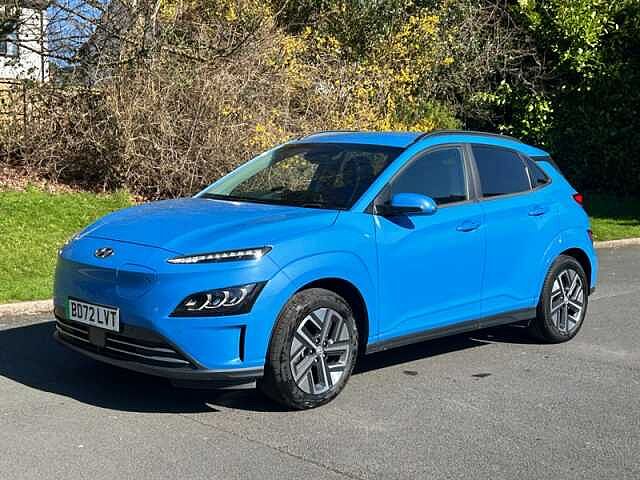 Hyundai KONA 64kWh Premium SUV 5dr Electric Auto (10.5kW Charger) (204 ps) Blue