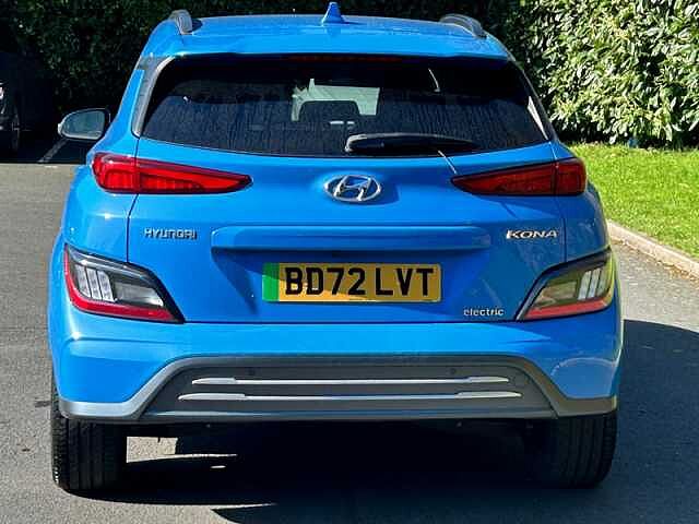 Hyundai KONA 64kWh Premium SUV 5dr Electric Auto (10.5kW Charger) (204 ps) Blue