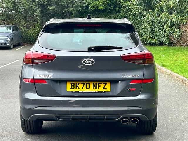 Hyundai TUCSON 1.6 T-GDi N Line SUV 5dr Petrol DCT Euro 6 (s/s) (177 ps) Grey