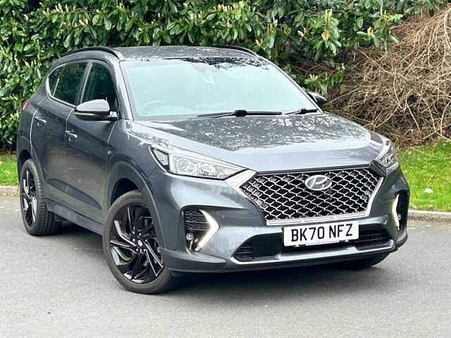 Hyundai TUCSON 1.6 T-GDi N Line SUV 5dr Petrol DCT Euro 6 (s/s) (177 ps) Grey