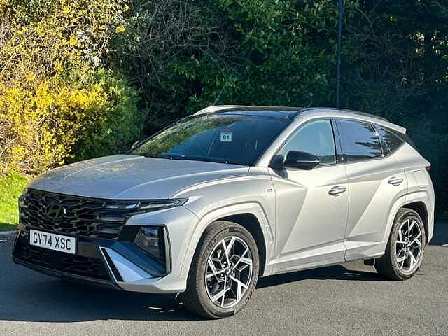 Hyundai TUCSON 1.6 T-GDi MHEV N Line S SUV 5dr Petrol Hybrid DCT 4WD Euro 6 (s/s) (160 ps)