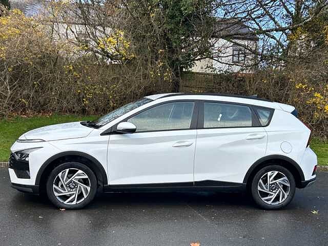 Hyundai BAYON 1.0 T-GDi Advance SUV 5dr Petrol DCT Euro 6 (s/s) (100 ps) White