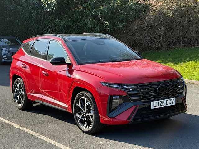 Hyundai TUCSON 1.6 T-GDi N Line S SUV 5dr Petrol Hybrid Auto Euro 6 (s/s) (215 ps)