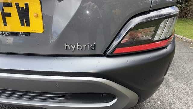 Hyundai KONA 1.6 h-GDi Premium SUV 5dr Petrol Hybrid DCT Euro 6 (s/s) (141 ps) Grey