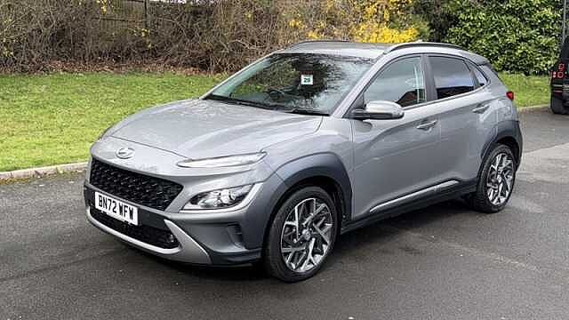 Hyundai KONA 1.6 h-GDi Premium SUV 5dr Petrol Hybrid DCT Euro 6 (s/s) (141 ps) Grey