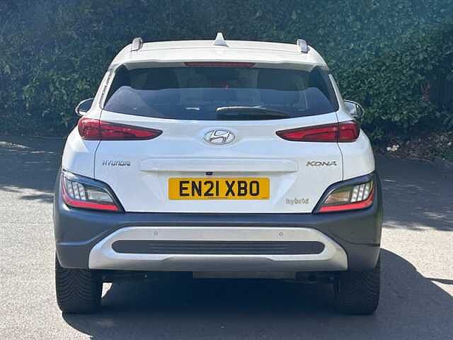 Hyundai KONA 1.6 h-GDi Premium SUV 5dr Petrol Hybrid DCT Euro 6 (s/s) (141 ps) White
