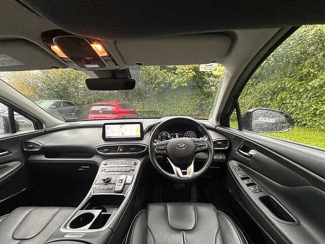 Hyundai SANTA FE 1.6 h T-GDi Premium SUV 5dr Petrol Hybrid Auto 4WD Euro 6 (s/s) (230 ps) Black