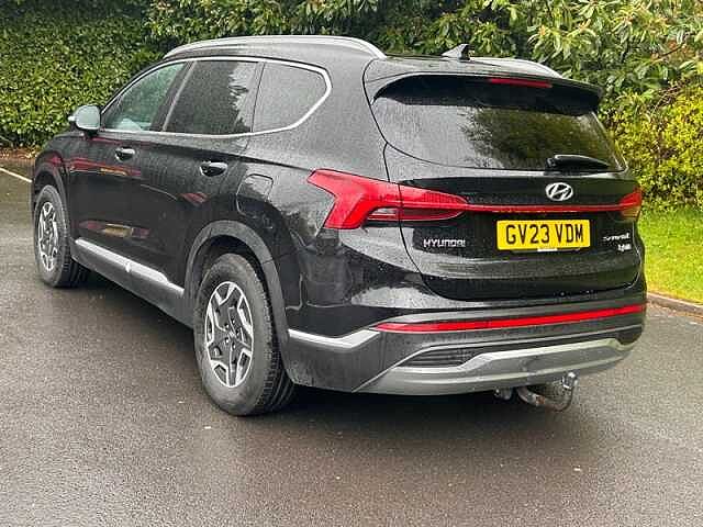 Hyundai SANTA FE 1.6 h T-GDi Premium SUV 5dr Petrol Hybrid Auto 4WD Euro 6 (s/s) (230 ps) Black