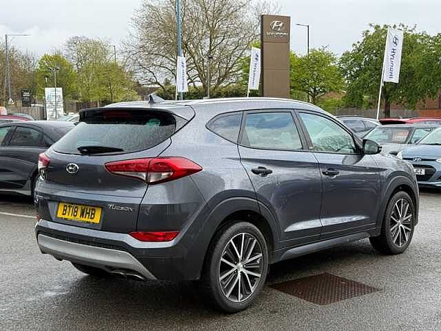 Hyundai TUCSON 1.6 T-GDi GO! SE SUV 5dr Petrol DCT Euro 6 (177 ps) Grey