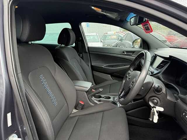 Hyundai TUCSON 1.6 T-GDi GO! SE SUV 5dr Petrol DCT Euro 6 (177 ps) Grey