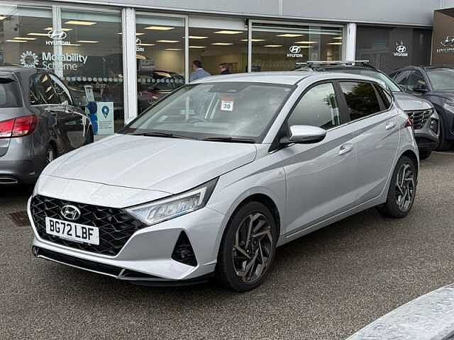 Hyundai I20 1.0 T-GDi MHEV Premium Hatchback 5dr Petrol Hybrid DCT Euro 6 (s/s) (100 ps) Grey