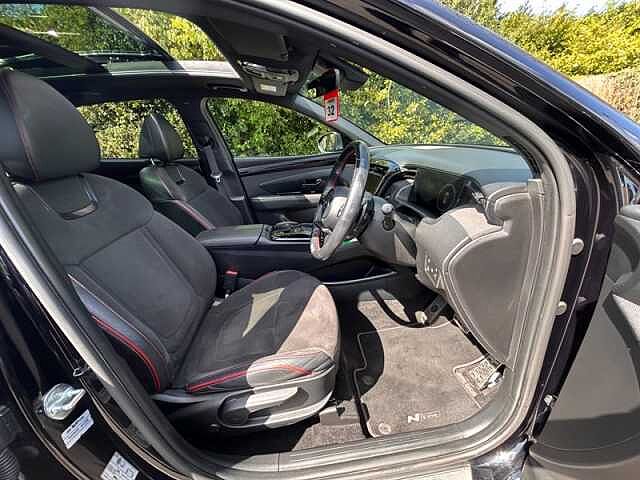 Hyundai TUCSON 1.6 h T-GDi N Line S SUV 5dr Petrol Hybrid Auto Euro 6 (s/s) (230 ps) Black