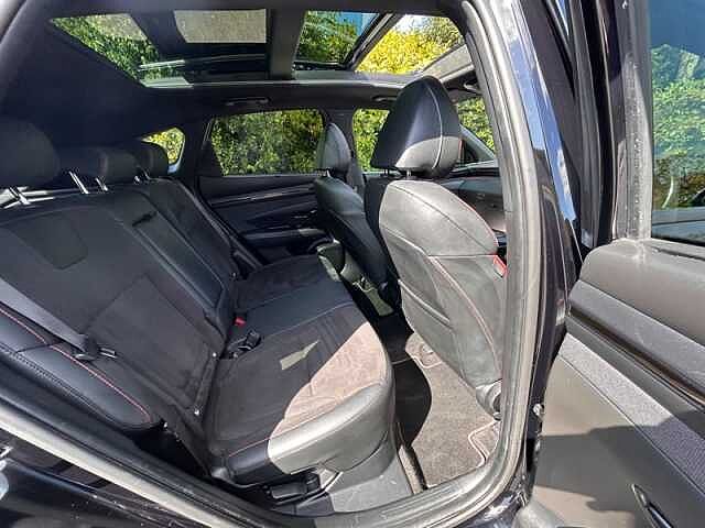 Hyundai TUCSON 1.6 h T-GDi N Line S SUV 5dr Petrol Hybrid Auto Euro 6 (s/s) (230 ps) Black