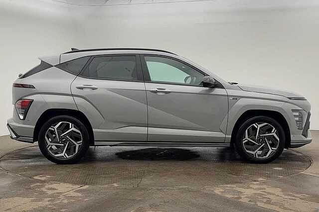 Hyundai KONA 1.6 h-GDi N Line S SUV 5dr Petrol Hybrid DCT Euro 6 (s/s) (129 ps) Grey
