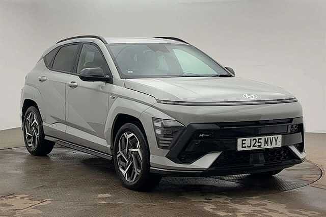 Hyundai KONA 1.6 h-GDi N Line S SUV 5dr Petrol Hybrid DCT Euro 6 (s/s) (129 ps) Grey