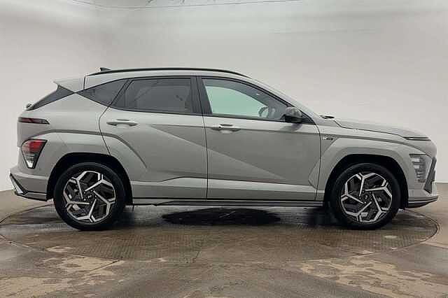 Hyundai KONA 1.6 h-GDi N Line S SUV 5dr Petrol Hybrid DCT Euro 6 (s/s) (129 ps) Grey