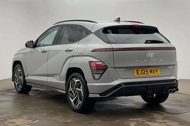 Hyundai KONA 1.6 h-GDi N Line S SUV 5dr Petrol Hybrid DCT Euro 6 (s/s) (129 ps) Grey