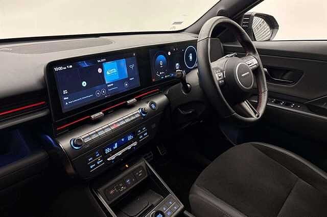 Hyundai KONA 1.6 h-GDi N Line S SUV 5dr Petrol Hybrid DCT Euro 6 (s/s) (129 ps) Grey