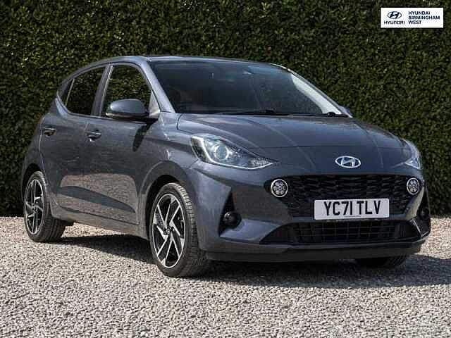 Hyundai I10 1.2 Premium Hatchback 5dr Petrol Manual Euro 6 (s/s) (84 ps) Grey