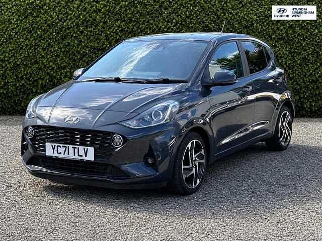Hyundai I10 1.2 Premium Hatchback 5dr Petrol Manual Euro 6 (s/s) (84 ps) Grey