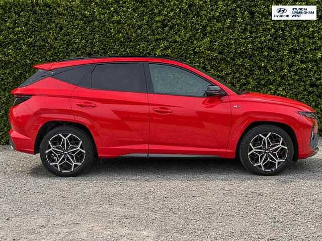 Hyundai TUCSON 1.6 T-GDi N Line S SUV 5dr Petrol Manual Euro 6 (s/s) (150 ps) Red