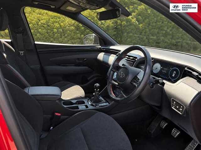 Hyundai TUCSON 1.6 T-GDi N Line S SUV 5dr Petrol Manual Euro 6 (s/s) (150 ps) Red