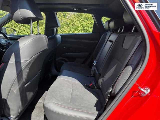 Hyundai TUCSON 1.6 T-GDi N Line S SUV 5dr Petrol Manual Euro 6 (s/s) (150 ps) Red