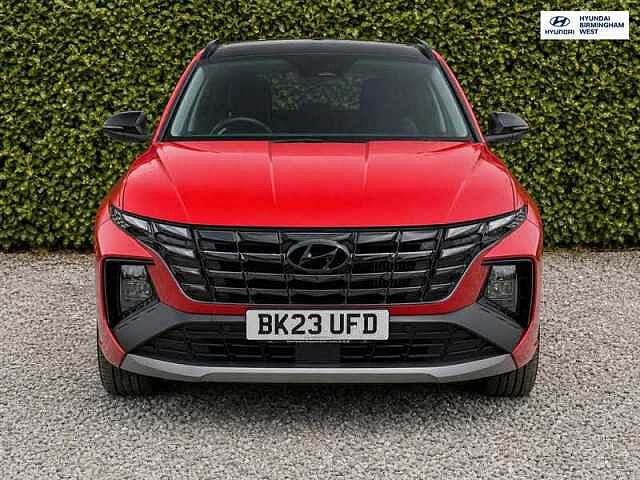 Hyundai TUCSON 1.6 T-GDi N Line S SUV 5dr Petrol Manual Euro 6 (s/s) (150 ps) Red