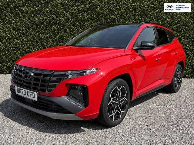 Hyundai TUCSON 1.6 T-GDi N Line S SUV 5dr Petrol Manual Euro 6 (s/s) (150 ps) Red