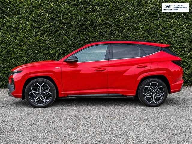 Hyundai TUCSON 1.6 T-GDi N Line S SUV 5dr Petrol Manual Euro 6 (s/s) (150 ps) Red