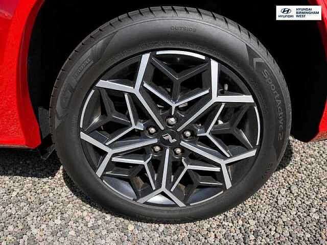 Hyundai TUCSON 1.6 T-GDi N Line S SUV 5dr Petrol Manual Euro 6 (s/s) (150 ps) Red