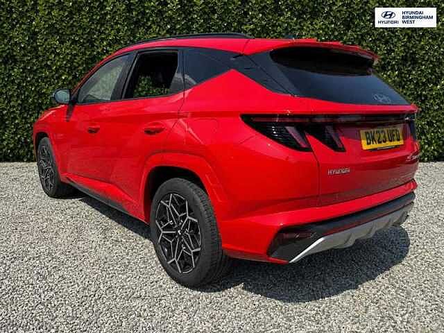 Hyundai TUCSON 1.6 T-GDi N Line S SUV 5dr Petrol Manual Euro 6 (s/s) (150 ps) Red