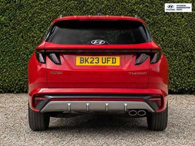 Hyundai TUCSON 1.6 T-GDi N Line S SUV 5dr Petrol Manual Euro 6 (s/s) (150 ps) Red