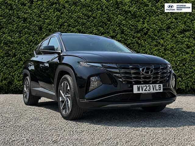 Hyundai TUCSON 1.6 T-GDi MHEV Premium SUV 5dr Petrol Hybrid DCT Euro 6 (s/s) (150 ps) Black